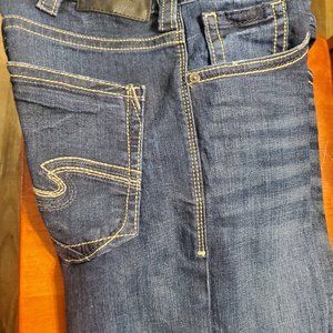 Men's Silver Jeans